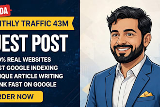 publish high da guest post with dofollow seo backlink