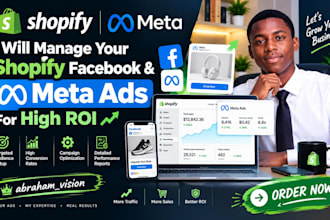 manage your shopify facebook and meta ads for high ROI