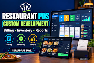 build a restaurant pos billing and inventory web app