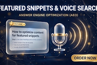 optimize your site for aeo, featured snippets and voice search