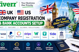 do uk company formation and uk bank accounts wise