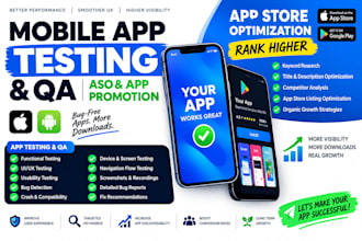 do mobile app testing ios android QA testing USA 5 star IOS app rating review