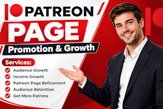 do organic patreon promotion and promote your patreon page