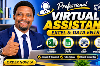do 1 hour urgent data entry, excel, clean up and copy paste