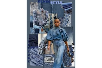 design aesthetic fashion mood boards and color boards