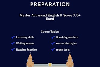 be your online ielts tutor and advanced english teacher