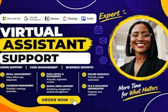executive virtual assistant social media canva personal admin virtual assistant