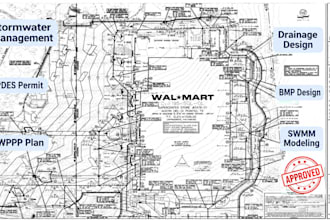 stormwater management npdes permit swppp plan drainage design bmp swmm modelling