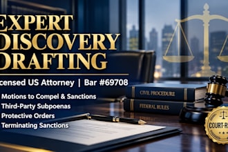 draft a powerful motion to compel discovery with sanctions and proposed order