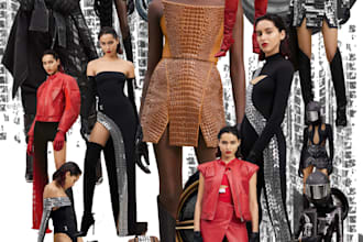 create fashion collection concept board