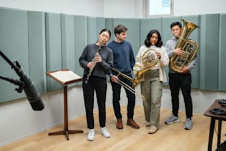 record professional oboe trombone tube and french horn for world instrument