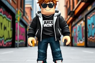 create custom roblox clothing, 3d outfits, and avatar fashion designs