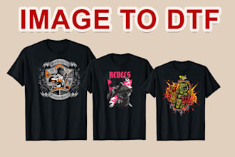 make image to dtf transfer