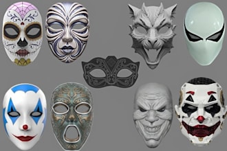 3d halloween mask helmet armor props demon mask skull mask spooky mask halloween