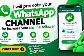promote your whatsapp channel for increase your channel follower