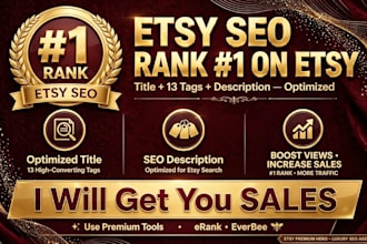 etsy seo title tags with erank alt text research