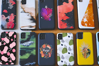 create perfect phone case design ,mobile cover