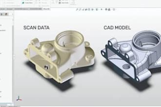convert 3d scans and stl meshes into editable cad models for engineering