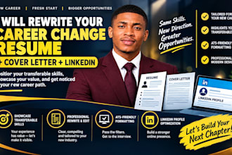 rewrite a professional resume cover letter and optimize linkedin