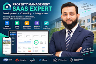 develop and consult on property management saas software