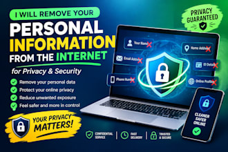 remove your personal information from the internet for privacy and security