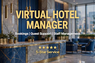 be your virtual hotel manager handle booking reservations