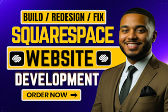 build squarespace website redesign, edit squarespace website update squarespace