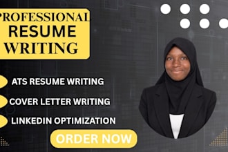 write a professional ats resume and cover letter