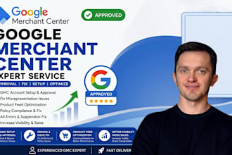 fix google merchant center suspension, misrepresentation and gmc issues