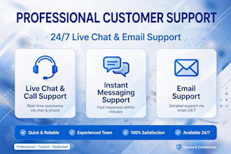 be your professional customer support agent