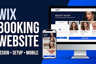 set up wix booking website and appointment scheduling