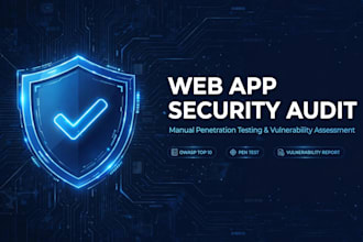 manually audit your web app for security vulnerabilities