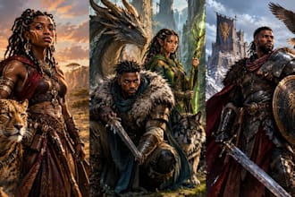 dnd character art and dnd character art