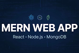 build a full stack mern web app with react and nodejs