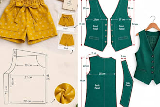 custom sewing pattern maker for clothing garment pattern design grading tech