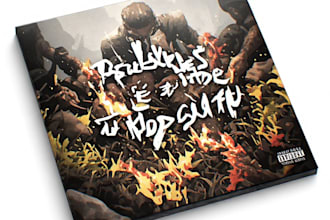 design album cover art or single cover artwork