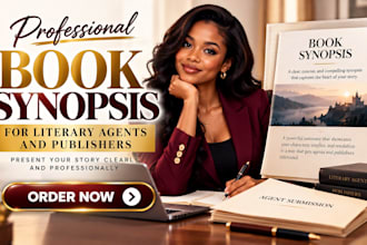 write a professional book synopsis for literary agents and publishers