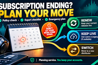 plan a fast music distributor switch before your catalog comes down