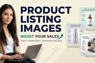 design e commerce product images and infographics