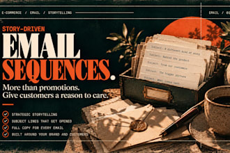 plan a storytelling email sequence for your brand