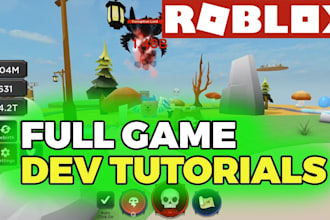 build roblox game for you