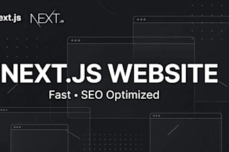develop a fast nextjs website with SEO optimization