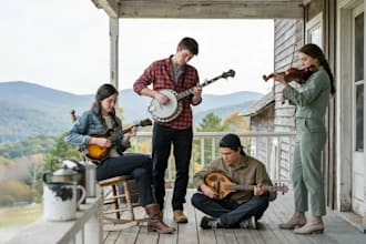 add rich country and bluegrass sounds with dobro banjo mandolin and fiddle