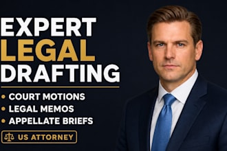 draft legal memorandums, court motions, and persuasive briefs