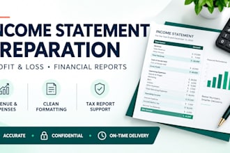 do bank statement income statement balance sheets and bookeeping