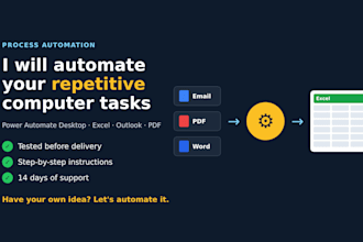 build a power automate desktop flow to automate your repetitive tasks