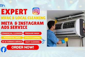 set up facebook ads for roofing hvac plumbing and home services