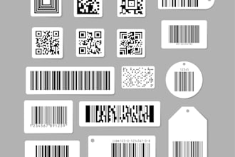 create barcode labels, barcode stickers and qr codes