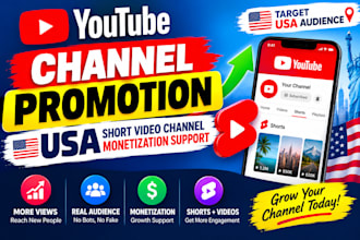 youtube channel promotion, USA short video channel monetization subscription