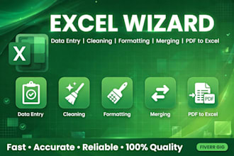 clean, split, merge, excel data